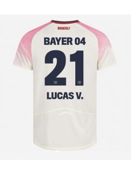 Bayer Leverkusen Lucas Vazquez #21 Replika Borta Kläder 2025-26 Kortärmad